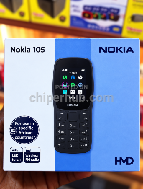 New Nokia 105 Black