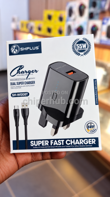 SHPLUS SH-W008T 55W Super Fast Charger