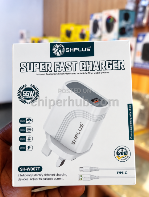 SHPLUS 55W Super Fast Charger (SH-W007T)