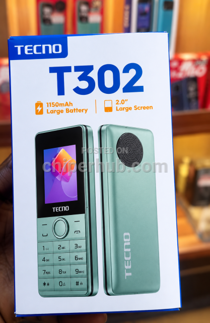New Tecno T302 Blue
