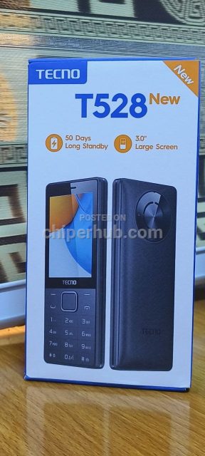 New Tecno T528 Black