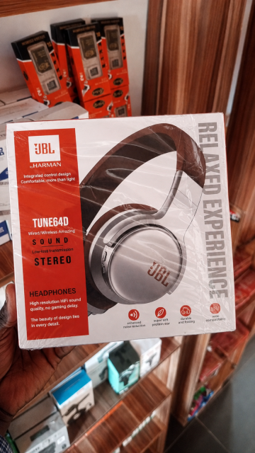 JBL TUNE64D Wireless/Wired Over-Ear Headphones