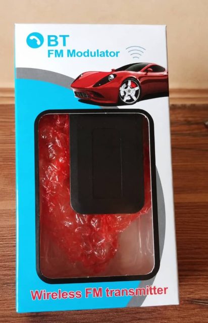 BT FM Modulator.  Wireless FM Transmitter