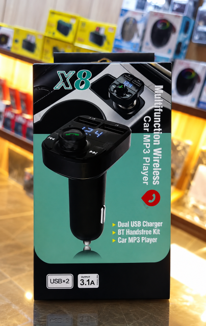 X8 Multifunction Wireless Car MP3 Player