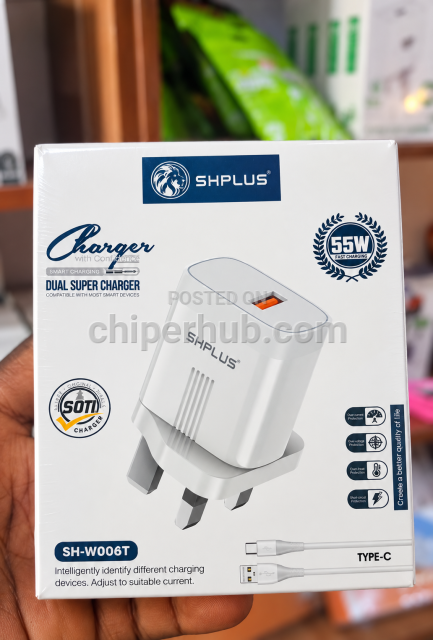 SHPLUS 55W Fast Charger (SH-W006T)