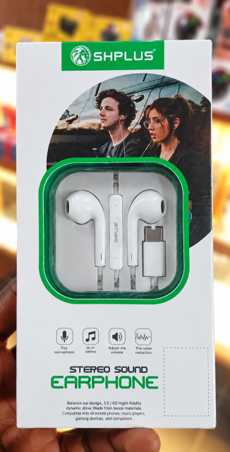 SHPLUS Stereo Sound Type-C Earphone