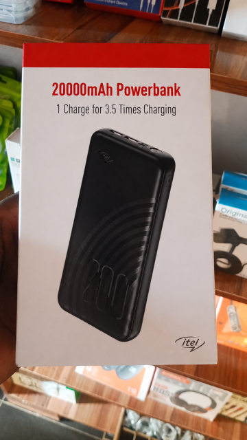 iTel 20,000mAh Power Bank